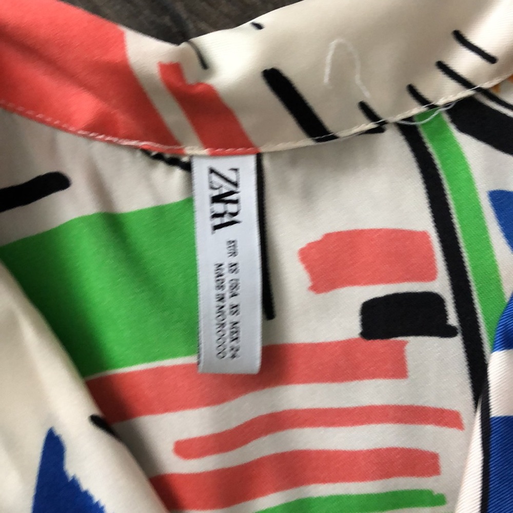 Zara crop blouse - Picture 2 of 3